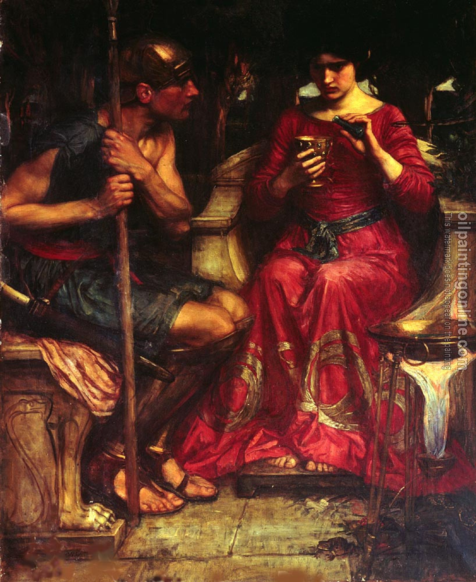 Waterhouse, John William - Jason and Medea